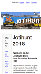 Mobile Screenshot of jotihunt.scoutingphoenix.nl